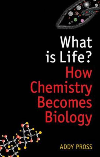 Couverture du livre « What is Life?: How chemistry becomes biology » de Pross Addy aux éditions Oup Oxford