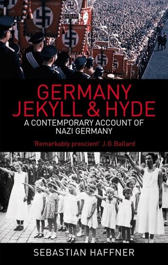 Couverture du livre « GERMANY: - JEKYLL AND HYDE » de Sebastian Haffner aux éditions Abacus