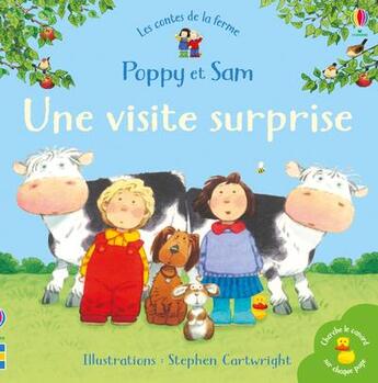 Couverture du livre « Poppy et Sam : une visite surprise » de Heather Amery et Stephen Cartwright aux éditions Usborne