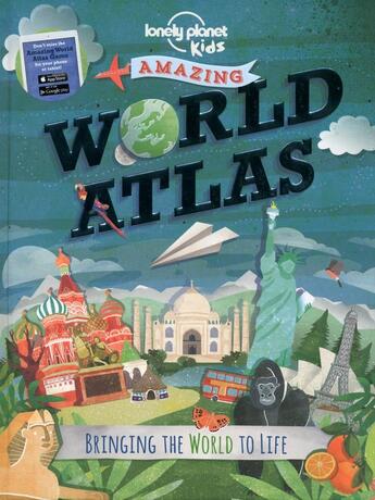 Couverture du livre « World atlas » de  aux éditions Lonely Planet Kids