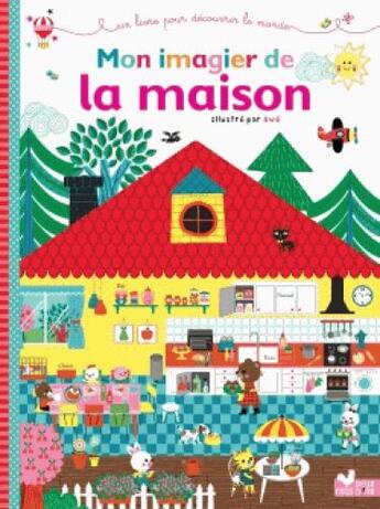 Couverture du livre « Mon Imagier De La Maison » de Gwe aux éditions Deux Coqs D'or