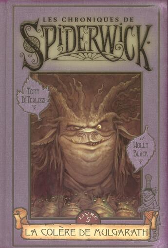 Couverture du livre « Les chroniques de Spiderwick Tome 5 : La colere de Mulgarath » de Holly Black et Tony Diterlizzi aux éditions Pocket Jeunesse