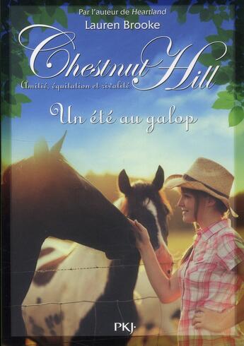 Couverture du livre « Chestnut Hill t.15 ; un été au galop » de Lauren Brooke aux éditions Pocket Jeunesse
