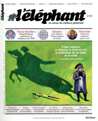 Couverture du livre « L'ELEPHANT t.10 » de L'Elephant aux éditions Scrineo