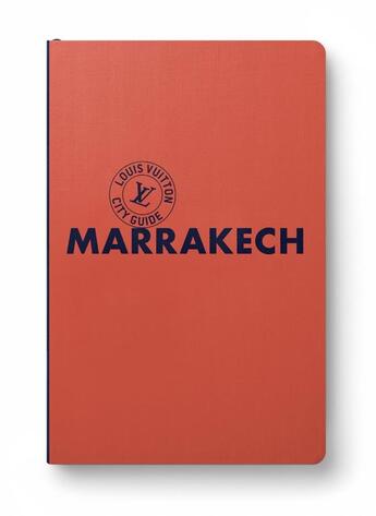 Couverture du livre « Marrakech city guide 2024 (francais) » de Collectif/Thomas aux éditions Louis Vuitton