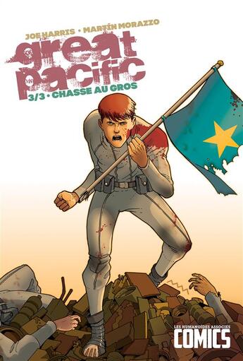 Couverture du livre « Great pacific t.3 » de Joe Harris et Martin Morazzo aux éditions Humanoides Associes