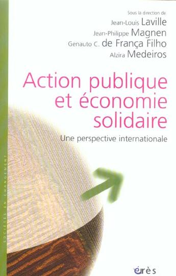 Couverture du livre « Action publique et economie solidaire » de Jean-Louis Laville aux éditions Eres