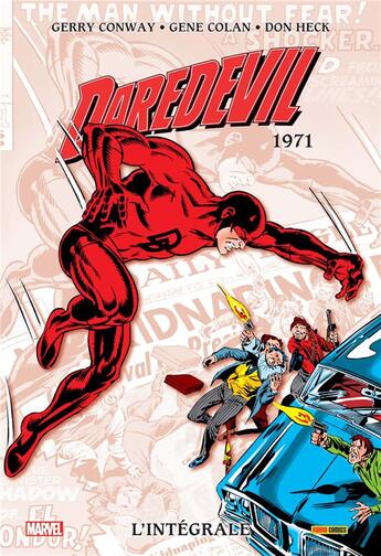 Couverture du livre « Daredevil : Intégrale vol.7 : 1971 » de Gene Colan et Roy Thomas aux éditions Panini