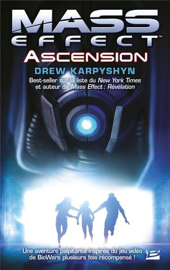 Couverture du livre « Mass Effect Tome 2 : ascension » de Drew Karpyshyn aux éditions Bragelonne