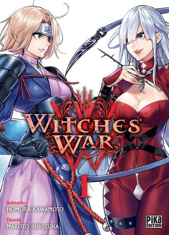 Couverture du livre « Witches' war Tome 1 » de Makoto Shiozuka et Homura Kawamoto aux éditions Pika