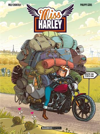 Couverture du livre « Miss Harley t.2 » de Roux Mickael et Philippe Gurel et Arnaud Poitevin aux éditions Bamboo