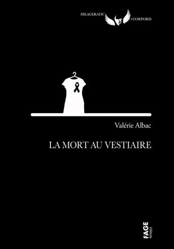 Couverture du livre « La mort au vestiaire » de Valerie Albac aux éditions Fage