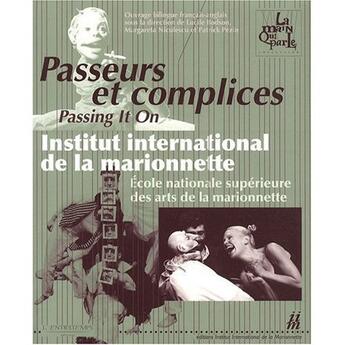 Couverture du livre « L'institut international de la marionnette » de Lucile Bodson aux éditions L'entretemps