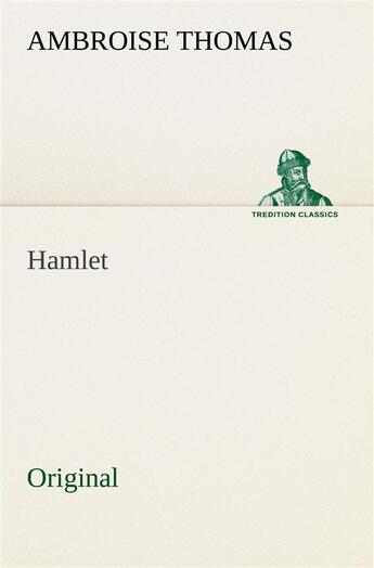 Couverture du livre « Hamlet » de Thomas A aux éditions Tredition