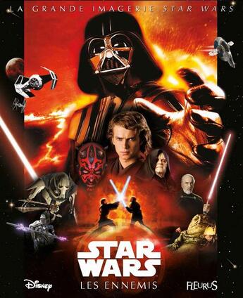 Couverture du livre « LA GRANDE IMAGERIE STAR WARS ; les ennemis ; coffret » de  aux éditions Fleurus