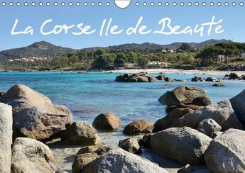 Couverture du livre « La corse ile de beaute calendrier mural 2018 din a4 horizont - calendrier de photos sur la co » de Capellaro N aux éditions Calvendo