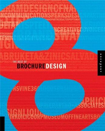 Couverture du livre « The best of brochure design 8 (paperback) » de Willoughby aux éditions Rockport