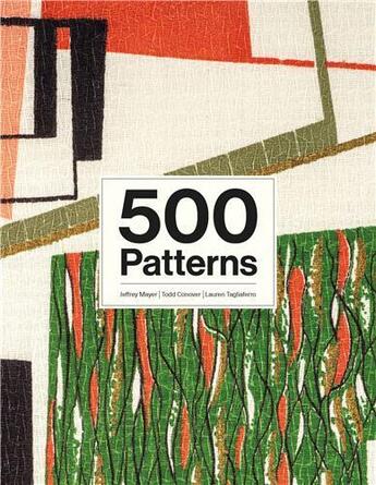 Couverture du livre « 500 patterns » de Mayer Jeffrey/Conove aux éditions Laurence King