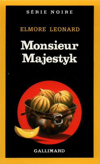 Couverture du livre « Monsieur Majestyk » de Elmore Leonard aux éditions Gallimard