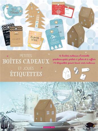 Couverture du livre « Petites boîtes cadeaux et jolies étiquettes » de  aux éditions Dessain Et Tolra