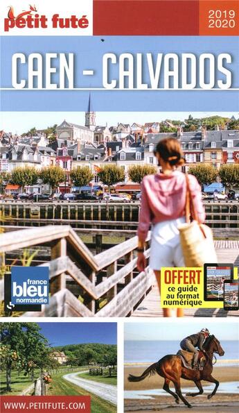 Couverture du livre « Caen - Calvados (édition 2019/2020) » de  aux éditions Le Petit Fute