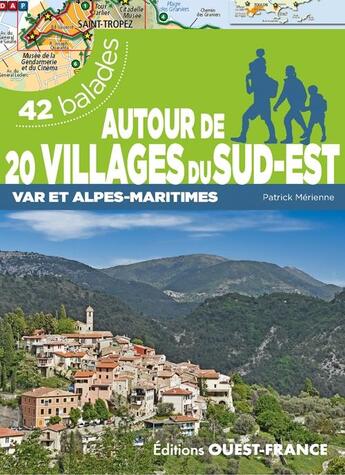 Couverture du livre « Autour des villages de Provence, Var et Alpes-Maritimes : 26 balades (édition 2022) » de Patrick Merienne aux éditions Ouest France