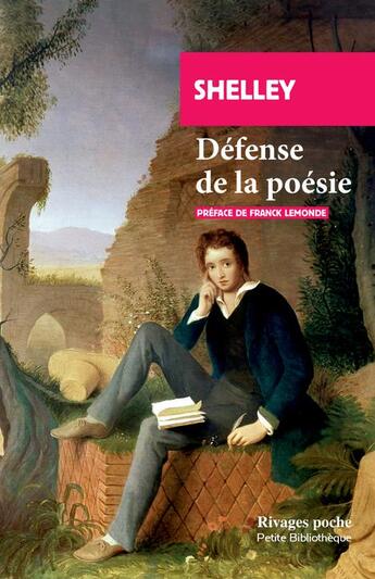 Couverture du livre « Défense de la poésie » de Percy Bysshe Shelley aux éditions Rivages