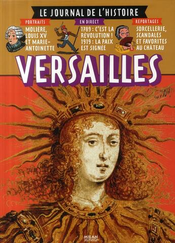 Couverture du livre « Versailles » de Dimitri Casali aux éditions Milan