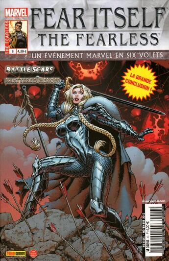 Couverture du livre « Fear itself : the fearless 06 dernier numero » de Fraction Bunn/Bagley aux éditions Panini Comics Mag