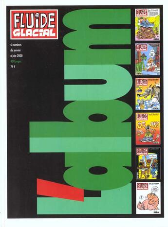 Couverture du livre « Fluide glacial t.9 ; reliure 1er semestre 2000 » de  aux éditions Fluide Glacial