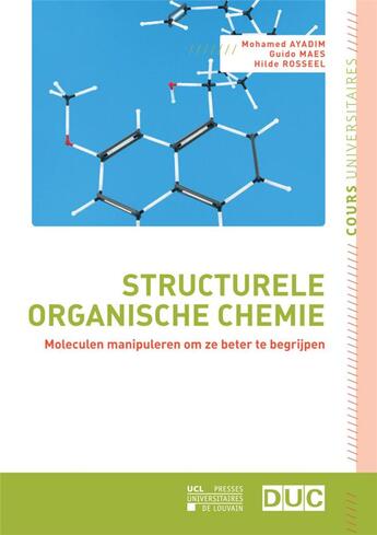 Couverture du livre « Structurele organische chemie » de  aux éditions Pu De Louvain