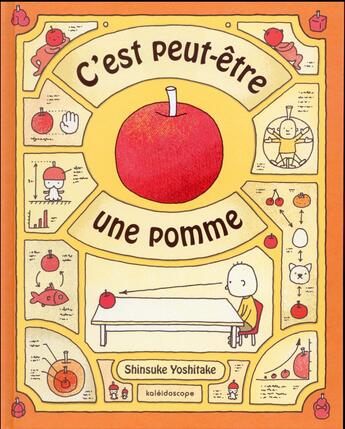 Couverture du livre « C'est peut-être une pomme » de Shinsuke Yoshitake aux éditions Kaleidoscope