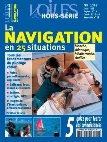 Couverture du livre « La navigation en 25 situations (hs n 28) » de  aux éditions Voiles Et Voiliers