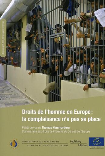 Couverture du livre « Droits de l'homme en Europe : la complaisance n'a pas sa place » de  aux éditions Epagine