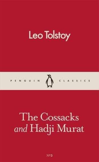 Couverture du livre « The Cossacks And Hadji Murat » de Leo Tolstoy aux éditions Adult Pbs