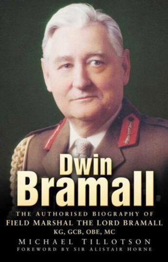 Couverture du livre « Dwin Bramall » de Tillotson Michael aux éditions History Press Digital