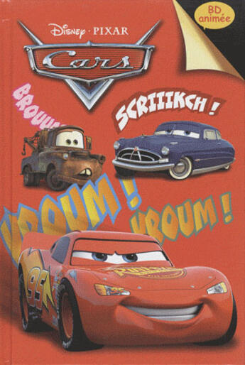 Couverture du livre « Cars ; BD animée » de Disney aux éditions Disney Hachette