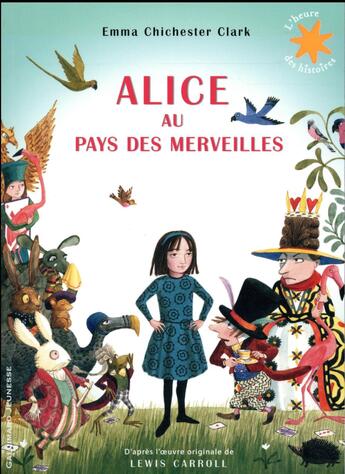 Couverture du livre « Alice au pays des merveilles » de Emma Chichester Clark aux éditions Gallimard-jeunesse