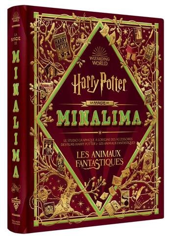 Couverture du livre « Harry Potter : La magie de MinaLima » de Minalima aux éditions Gallimard-jeunesse