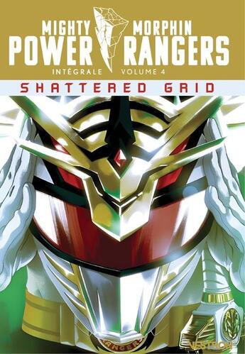 Couverture du livre « Power Rangers unlimited - mighty morphin : Intégrale vol.4 : Shattered grid » de Kyle Higgins et Diego Galindo et Daniele Di Nicuolo aux éditions Vestron