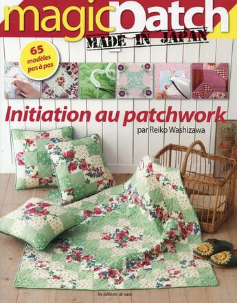 Couverture du livre « Initiation au patchwork » de Reiko Washizawa aux éditions De Saxe