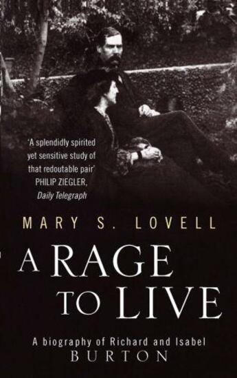 Couverture du livre « A Rage To Live » de Lovell Mary S aux éditions Little Brown Book Group Digital