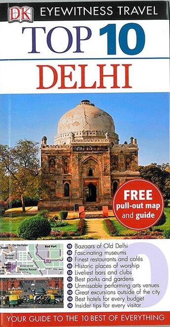 Couverture du livre « TOP 10 ; Delhi » de  aux éditions Dorling Kindersley