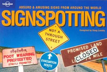 Couverture du livre « Signspotting 1ed -anglais- » de  aux éditions Lonely Planet France