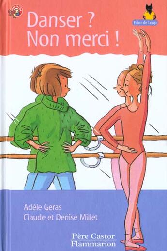 Couverture du livre « Danser ? non merci ! » de Adele Geras aux éditions Pere Castor