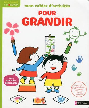 Couverture du livre « Mon premier livre pour grandir » de Madeleine Deny aux éditions Nathan