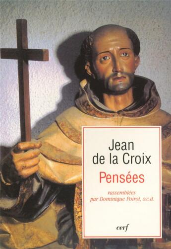 Couverture du livre « Pensées (de Jean de la Croix) » de Jean De La Croix aux éditions Cerf