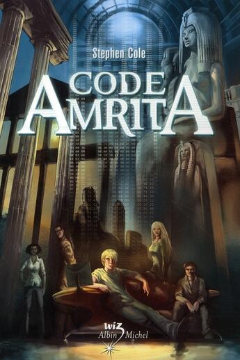 Couverture du livre « Code Amrita » de Stephen Cole aux éditions Albin Michel Jeunesse