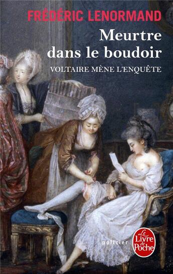 Couverture du livre « Meurtre dans le boudoir » de Frederic Lenormand aux éditions Le Livre De Poche