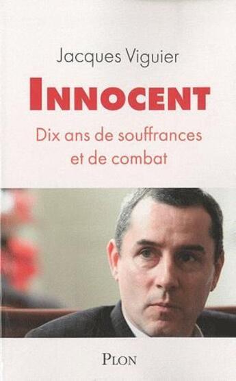 Couverture du livre « Innocent » de Viguier/Tillinac aux éditions Plon